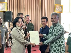 Kawasan Transmigrasi Anawua Dapat Rp 3 M untuk Infrastruktur dan 40 SHM