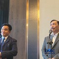 Konferensi Pers Pertemuan Ketua Dewan Ekonomi Nasional (Dekonas) dan Menteri Koordinator Bidang Hukum, HAM, Imigrasi, dan Pemasyarakatan dalam Rangka Penyerahan Kajian DEN terkait Penyempurnaan Undang-Undang Tindak Pidana Korupsi (UU Tipikor), di Kan