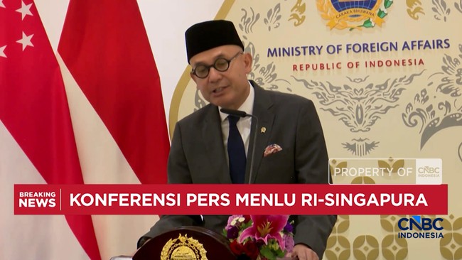 Menlu Singapura Vivian Balakrishnan Temui Menlu Tata, Bahas Kabut Asap hingga Investasi