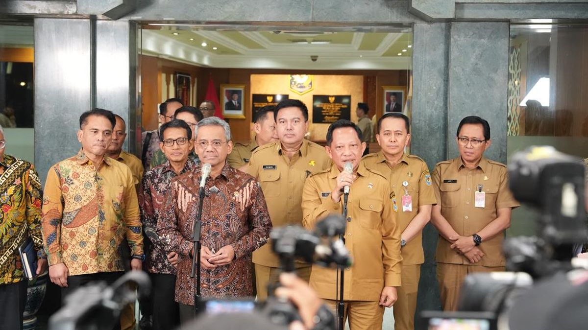Ilustrasi berita Nasional: Mendagri &amp; Menkeu Bahas Anggaran Rehabilitasi Pascabencana-Insentif Fiskal