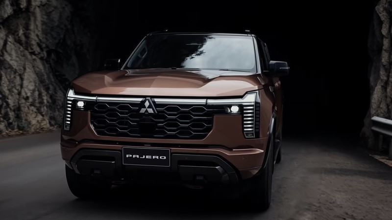 Mitsubishi New Pajero di Thailand. (Tangkapan Layar Youtube/ Mitsubishi Motors Thailand)