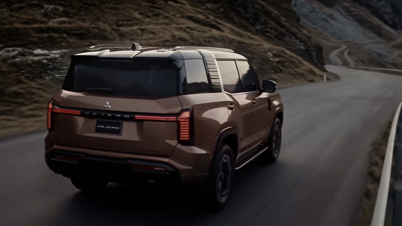 Mitsubishi New Pajero di Thailand. (Tangkapan Layar Youtube/ Mitsubishi Motors Thailand)