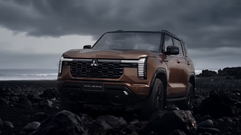 Mitsubishi New Pajero di Thailand. (Tangkapan Layar Youtube/ Mitsubishi Motors Thailand)