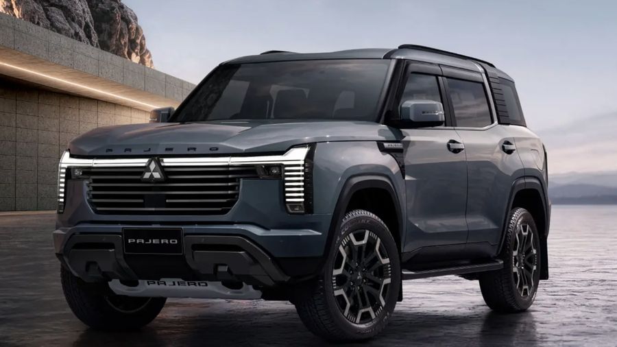 Mitsubishi New Pajero di Thailand.