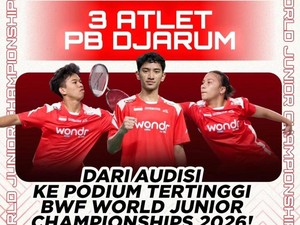 Emas BWF World Junior Championships 2026 Jadi Bukti Pembinaan Atlet Muda