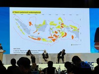 Pertemuan tingkat tinggi tahunan ASEAN Council on Petroleum (ASCOPE) ke-51 di Bali, Selasa (27/10/2026). (CNBC Indonesia/Firda Dwi Muliawati)