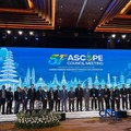 Pertemuan tingkat tinggi tahunan ASEAN Council on Petroleum (ASCOPE) ke-51 di Bali, Selasa (27/10/2026). (CNBC Indonesia/Firda Dwi Muliawati)