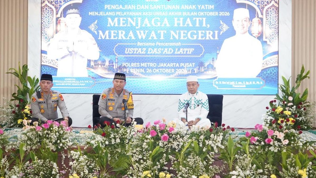 Polres Jakpus Gelar Doa Bersama untuk Jakarta dan Santuni 100 Anak Yatim — NadiKabar.com