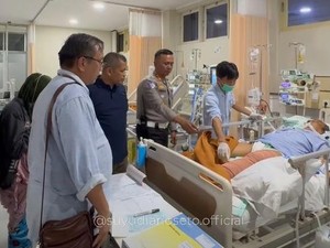 Kapolri Pastikan Polri Jamin Seluruh Pengobatan Ojol yang Dilindas BYD di Blok M