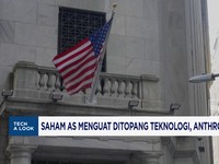 Saham AS Menguat Ditopang Teknologi, Anthropic Ajukan IPO