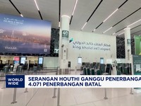 Serangan rudal balistik dan drone kelompok Houthi dari Yaman mengganggu aktivitas penerbangan di Arab Saudi.