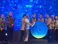 SKK Migas dan Inpex meresmikan babak baru Proyek Gas Blok Masela, Selasa, (27/10/2026). (CNBC Indonesia/Chandra Dwi Pranata)