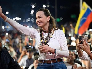 Tokoh Oposisi Machado Pulang ke Venezuela, Disambut Ribuan Pendukung