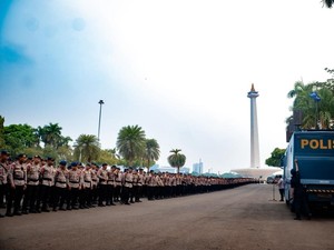 Kapolda Metro Pimpin Apel Pengamanan Aksi, Diikuti Ratusan Personel