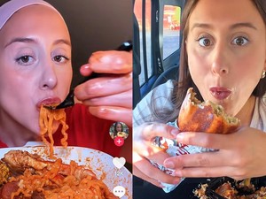 Bangkit Usai Kena PHK! Wanita Ini Sukses Jadi Konten Kreator Mukbang