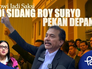 Jokowi Jadi Saksi di Sidang Roy Suryo Pekan Depan