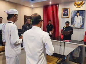 Kadispar dan Kepala Kesbangpol Bangli Diganti, Diangkat Jadi Staf Ahli