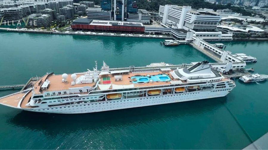 Kapal Pesiar Villa Vie Odyssey. (Facebook/VillaVieResidences)