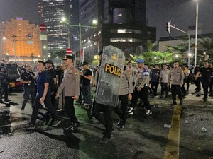 Kapolda Metro Imbau Massa di Bundaran HI Pulang: Adik-adik Sudah Sampaikan Aspirasi