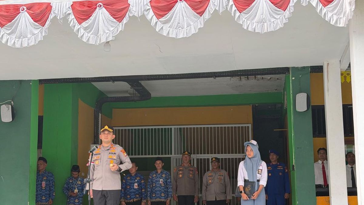 Kapolres Kepulauan Seribu Pimpin Upacara di SMAN 69 Jakarta, Ingatkan Bahaya Narkoba-Judol — NadiKabar.com