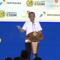 Menko Hilirisasi dan Transisi Energi sekaligus Menteri ESDM Bahlil Lahadalia saat menyampaikan sambutan dalam FOREK HULU MIGAS 2026 di Jakarta, Rabu (28/10/2026). (Tangkapan Layar Youtube/KementerianESDM)