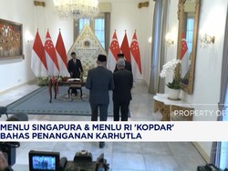 Menlu RI-Singapura Bahas Karhutla Hingga Kerja Sama Ekonomi