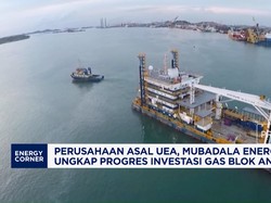Mubadala Energy Ungkap Progres Investasi Gas Blok Andaman