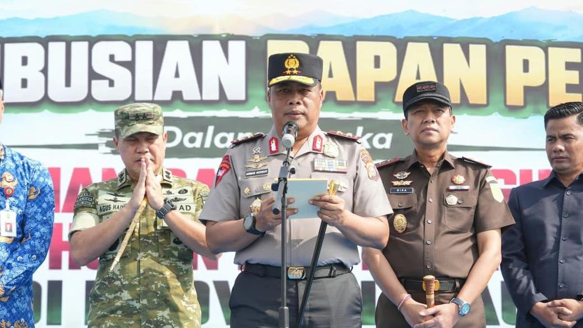 3.394 Hektare Lahan Terbakar di 2026, Polda Riau Tetapkan 65 Tersangka — NadiKabar.com
