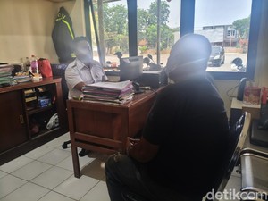 Pria di Sidoarjo Curi HP Lalu Tabrak Warga hingga Patah Kaki