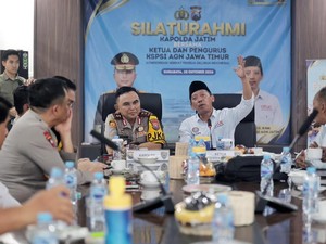 Perkuat Sinergi, Kapolda Jatim Silaturahmi dengan DPD KSPSI AGN