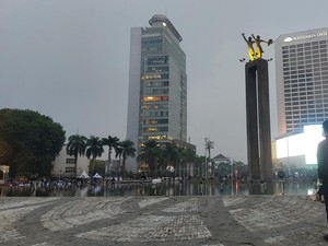 Jalan Sudirman dan Thamrin di Sekitar Bundaran HI Ditutup Petang Ini