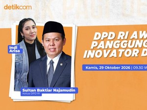 Sultan Najamudin Bicara Inovasi-Gagasan Besar di Balik DPD RI Awards