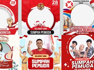 25 Twibbon Hari Sumpah Pemuda 2026, Lengkap dengan Caption Penuh Semangat