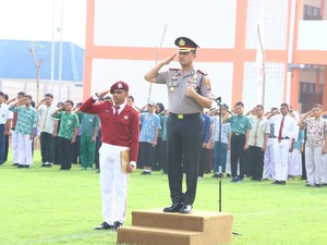 Peringati Sumpah Pemuda, Begini Pesan Kapolres Gresik untuk Siswa SR