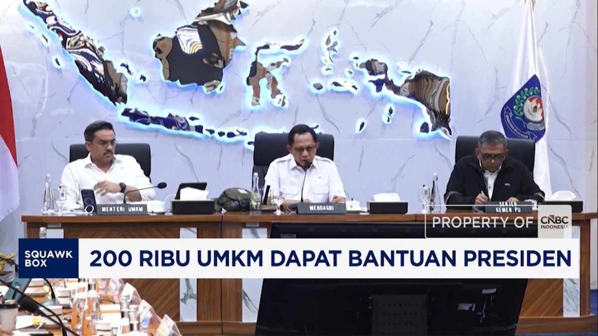 Video: 200 Ribu UMKM Dapat Bantuan Presiden