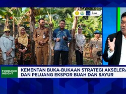 Ambisi Kementan Jadikan RI Eksportir Buah & Florikultura Nomor 1 Dunia