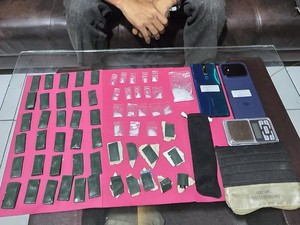 Jejak Licin Pengedar Sukabumi Berakhir, 60 Paket Sabu Disita