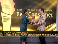Coca-Cola Indonesia Raih "Excellence in Water Stewardship and Circular Packaging"