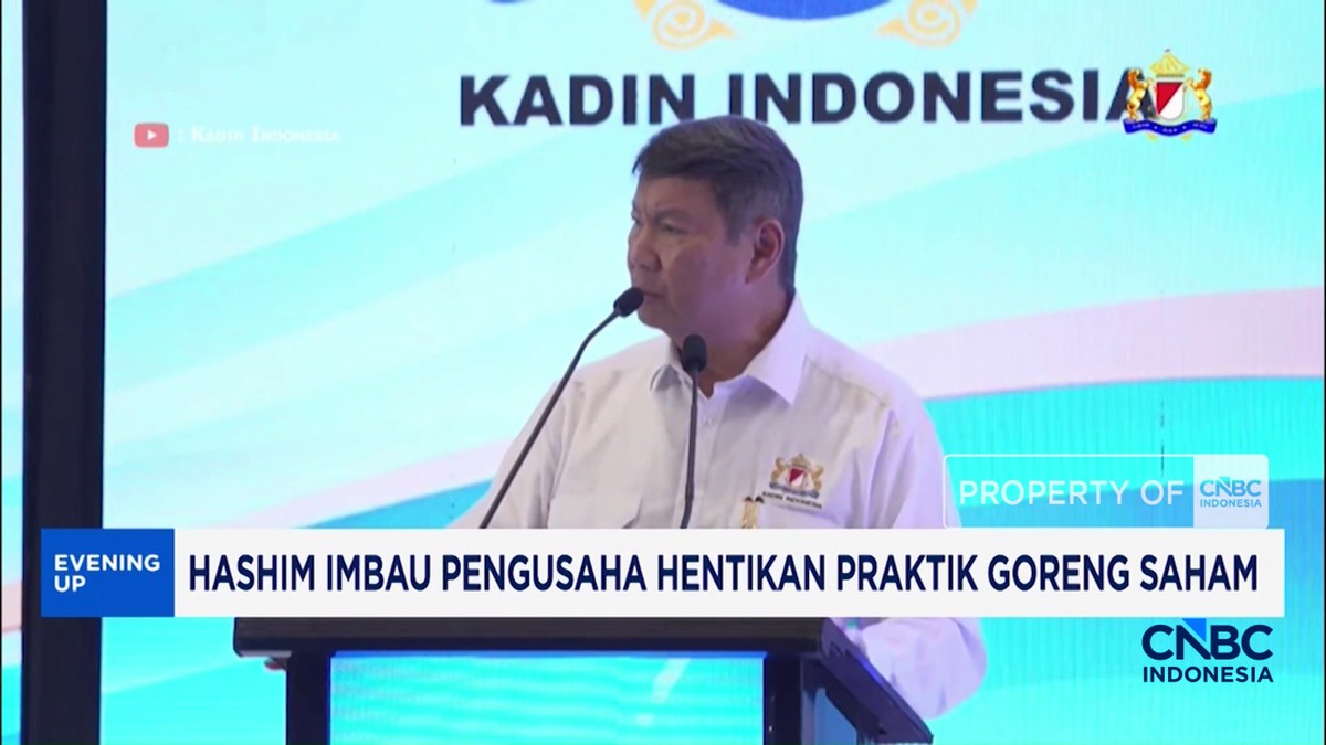Video: Hashim Imbau Pengusaha Hentikan Praktik Goreng Saham