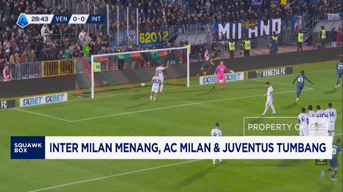 Video: Inter Milan Menang, AC Milan dan Juventus Tumbang