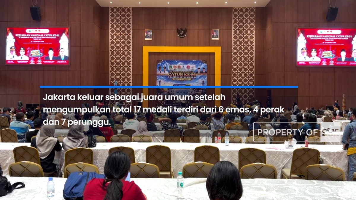 Video: Jakarta Kembali Juara Umum di Kejurnas Catur 2026