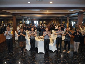 Bertemu Pimpinan Media-Organisasi Pers, Kapolda Ajak Jaga Kodusifitas Bali
