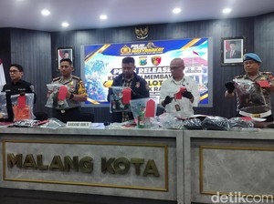 12 Orang Ditangkap Bawa Molotov Saat Bubaran Aksi Demo di Kota Malang