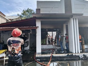 Wanita Muda di Tomohon Tewas Terjebak Kebakaran Rumah