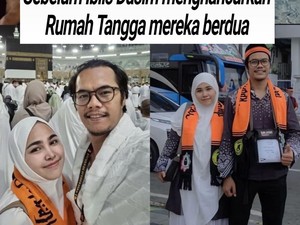 Potret Dwi Bagus dan Istri Sah Saat Tunaikan Ibadah Haji Tahun 2025