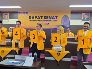 7 Calon Rektor UNM Kantongi Nomor Urut, Ini Daftarnya