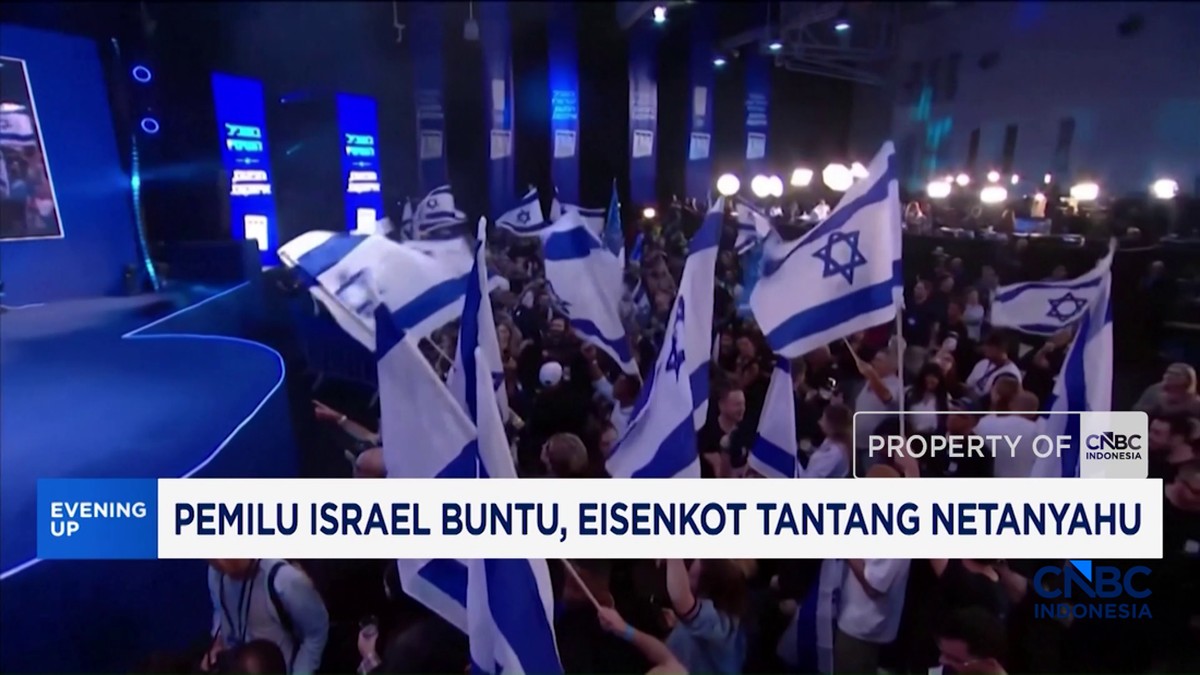 Video: Pemilu Israel Buntu, Eisenkot Tantang Netanyahu
