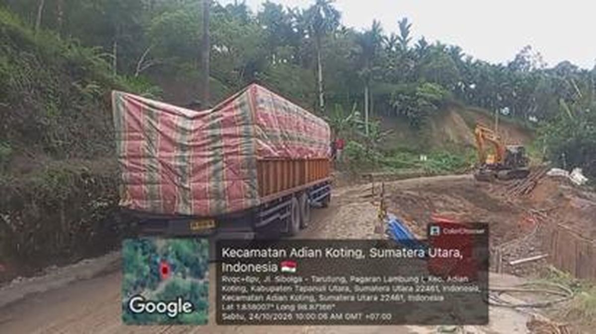 Kementerian PU Rampungkan Perbaikan Jalan Amblas di Tarutung-Sibolga — NadiKabar.com