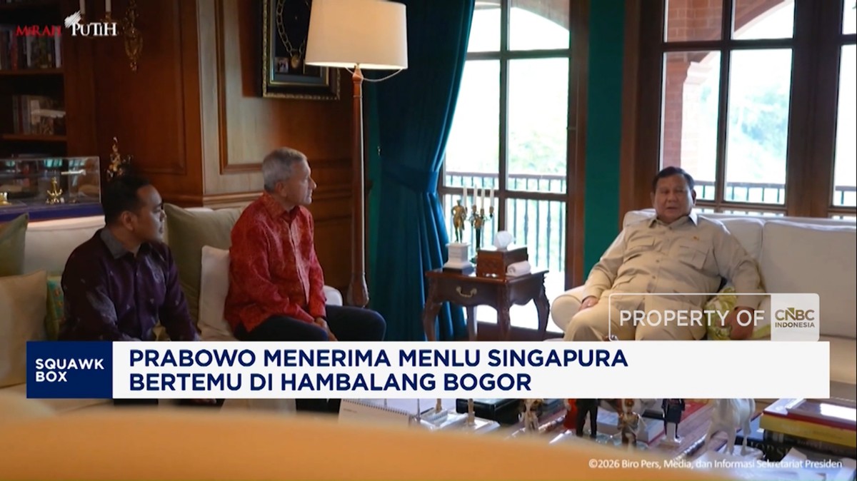 Video: Prabowo Menerima Menlu Singapura, Bertemu di Hambalang Bogor