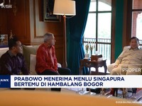 Prabowo Menerima Menlu Singapura, Bertemu di Hambalang Bogor